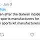 Image for article titled India drops a Chinese apparel giant as its Tokyo Olympics sponsor after social media backlash